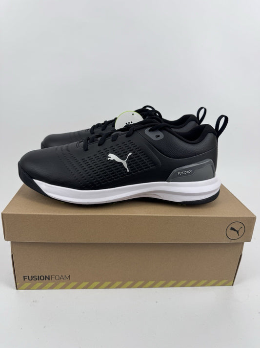Puma Fusion Plus Spiked Golf Shoes Men's Size 8.5 Black Waterproof/318650