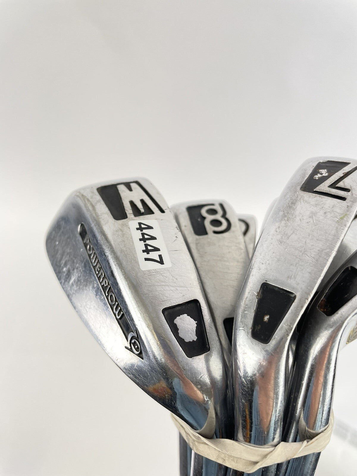Dunlop Golf Powerflow Irons 3-PW Regular Steel /Right /New Grips /444710