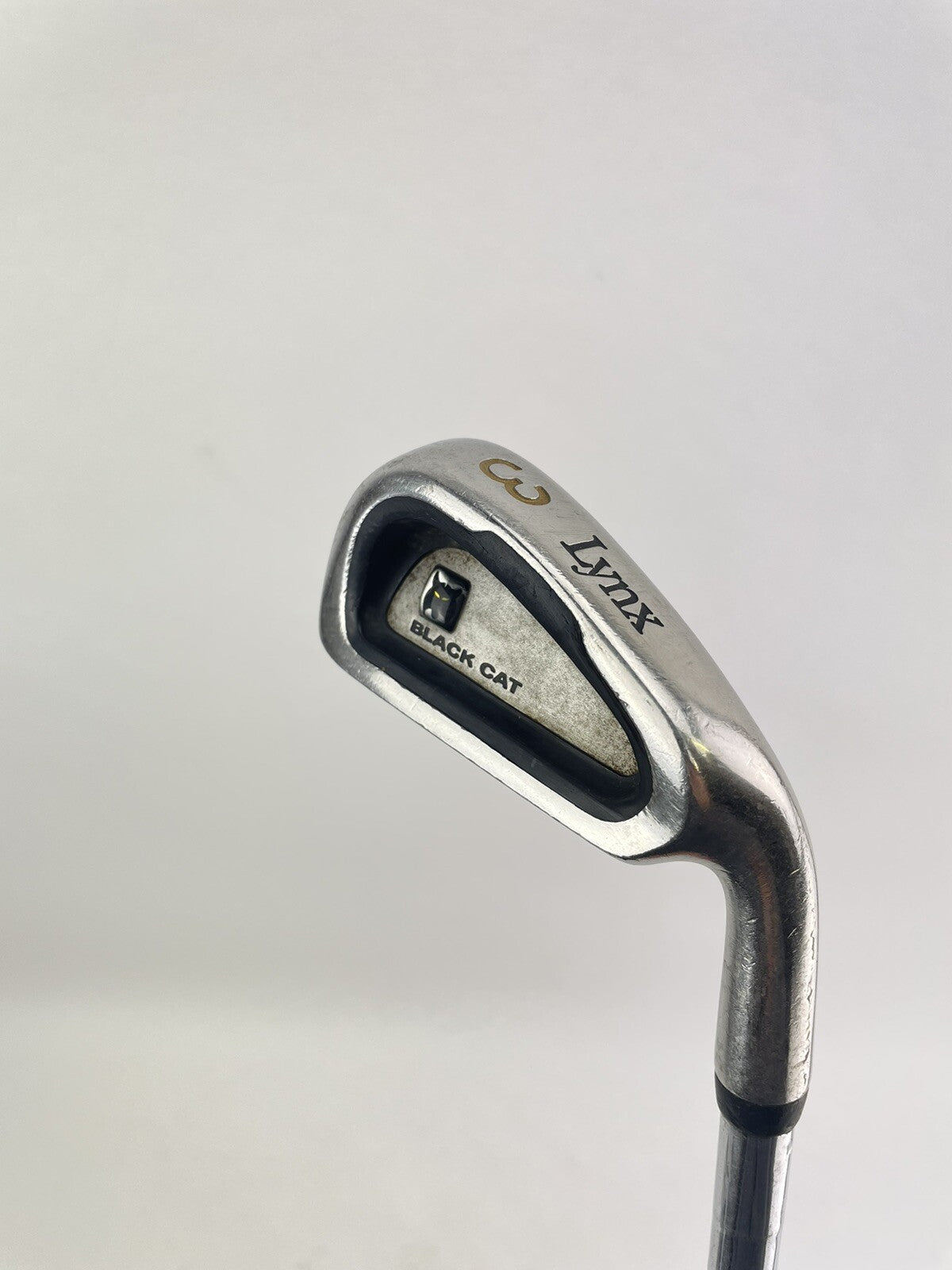 Lynx Golf 3 Iron Black Cat Regular Steel /Right Handed /New Grip /201434