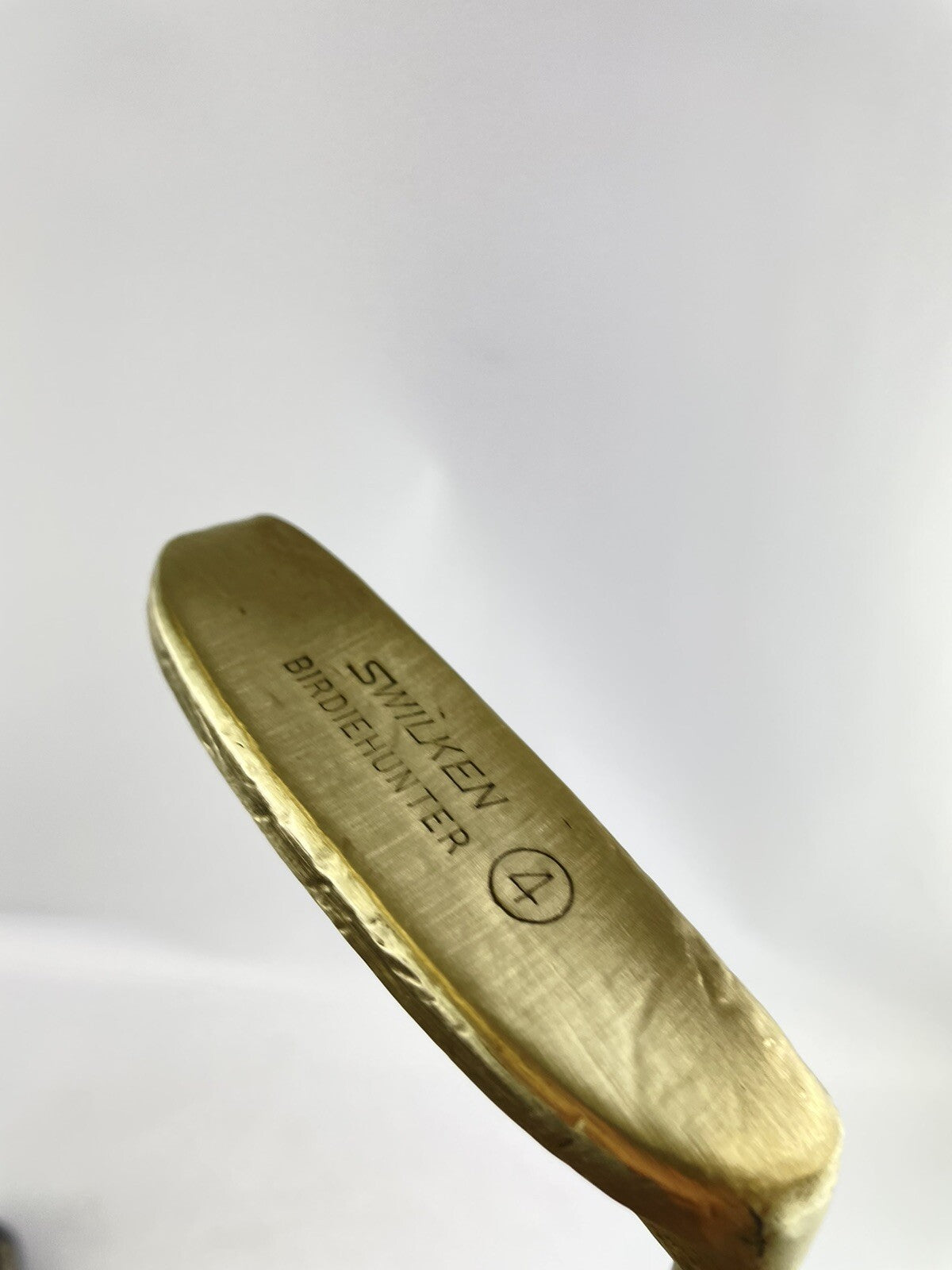 Swilken Birdiehunter Blade Putter Heel Shafted Napa 36.5” Steel /New Grip /68202
