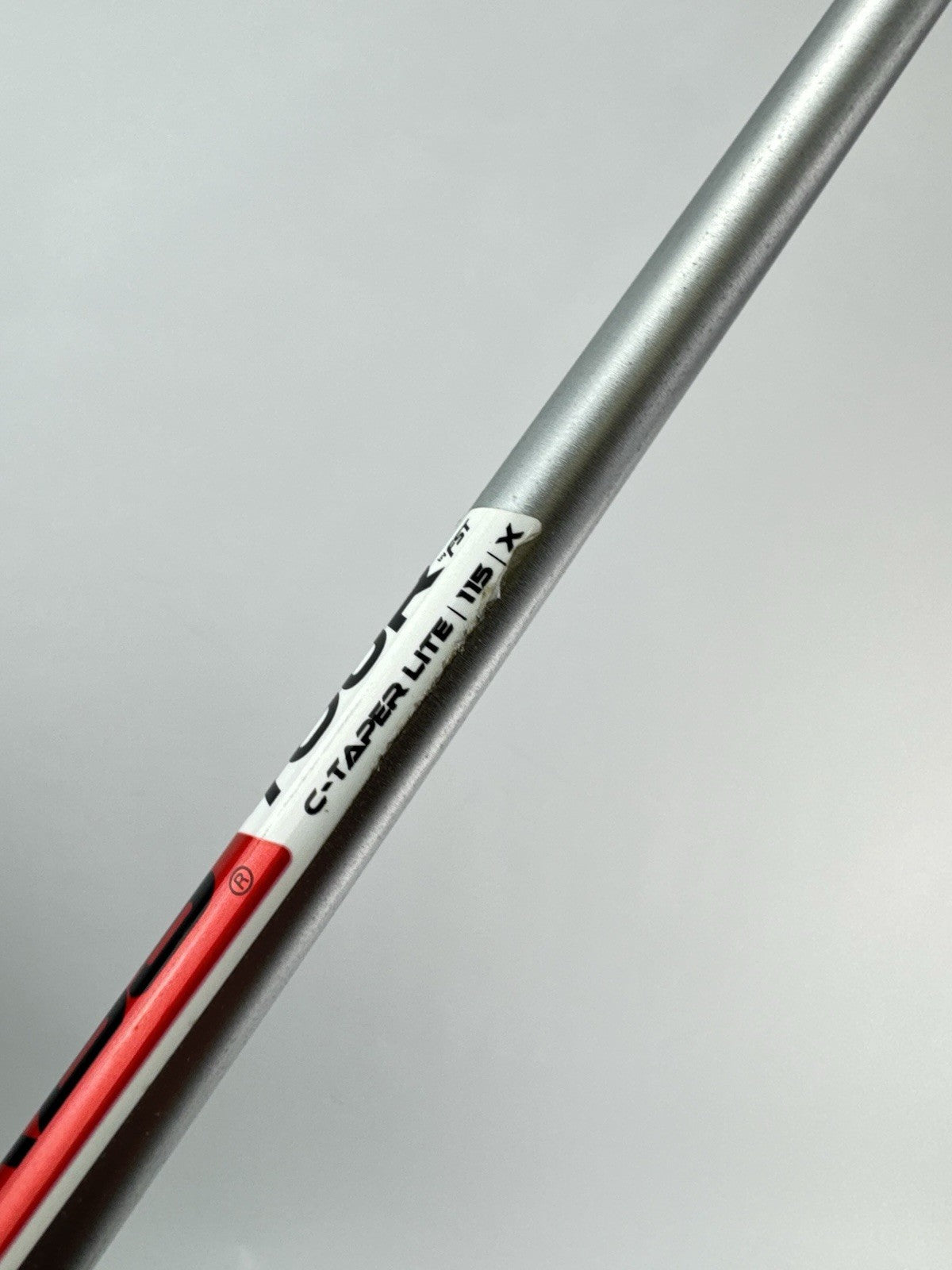 KBS Tour C-Taper Lite 115 Iron Shaft X Flex Steel 36” /0.355 Tapered /306116