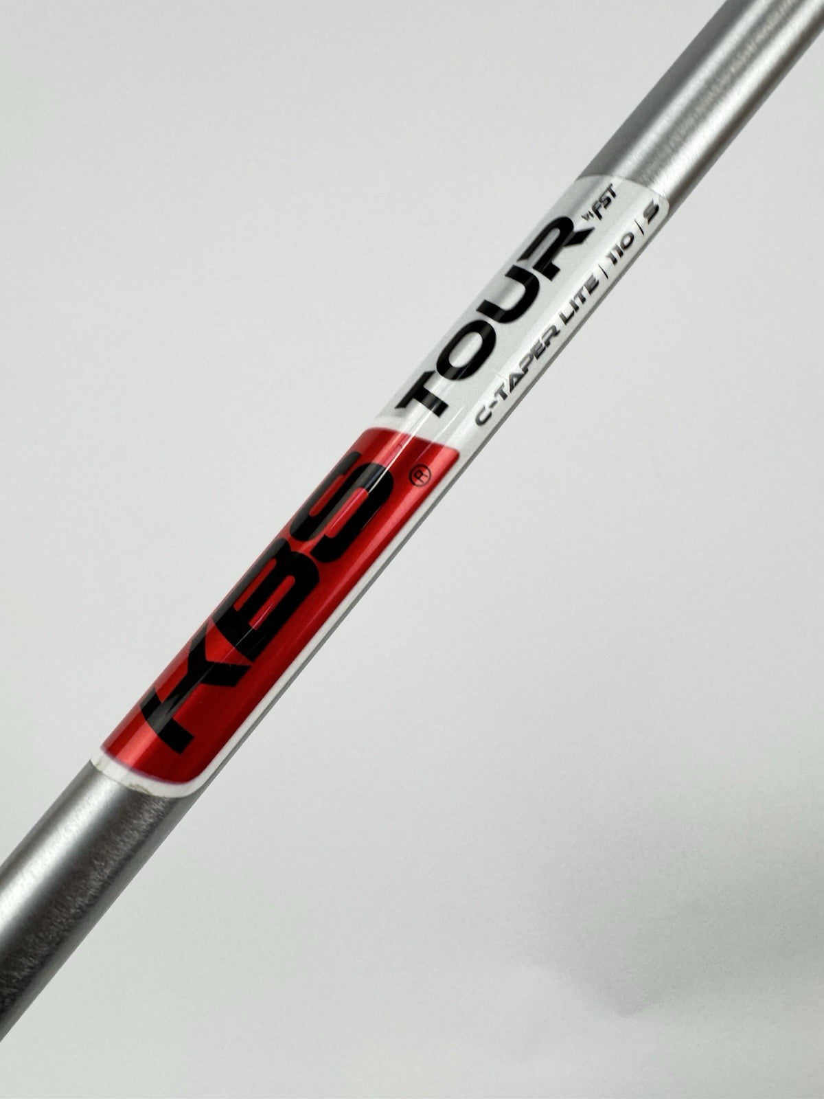KBS Tour C-Taper Lite Iron Shaft 110 Stiff Flex Steel 36” /0.355 Tapered /322692