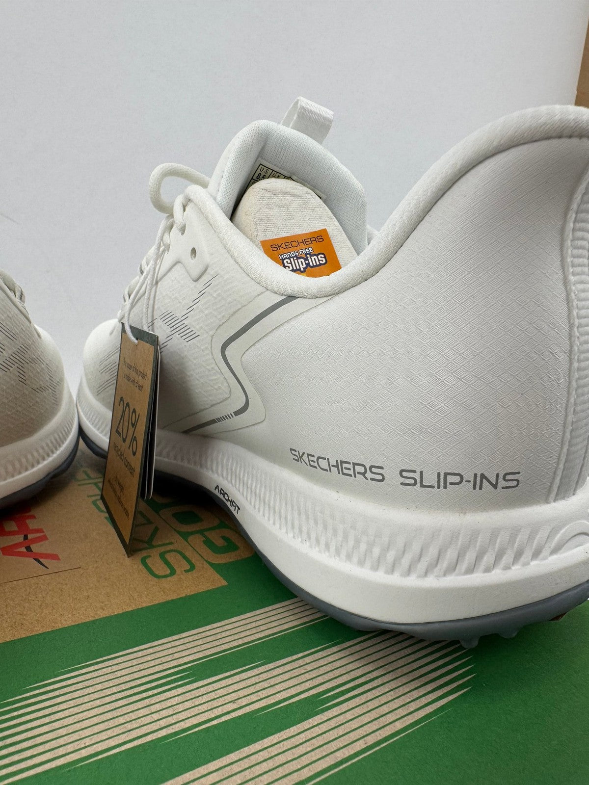 Skechers Go Golf Elite 6 Women's Golf Shoes Size UK 5.5 Waterproof White/350036