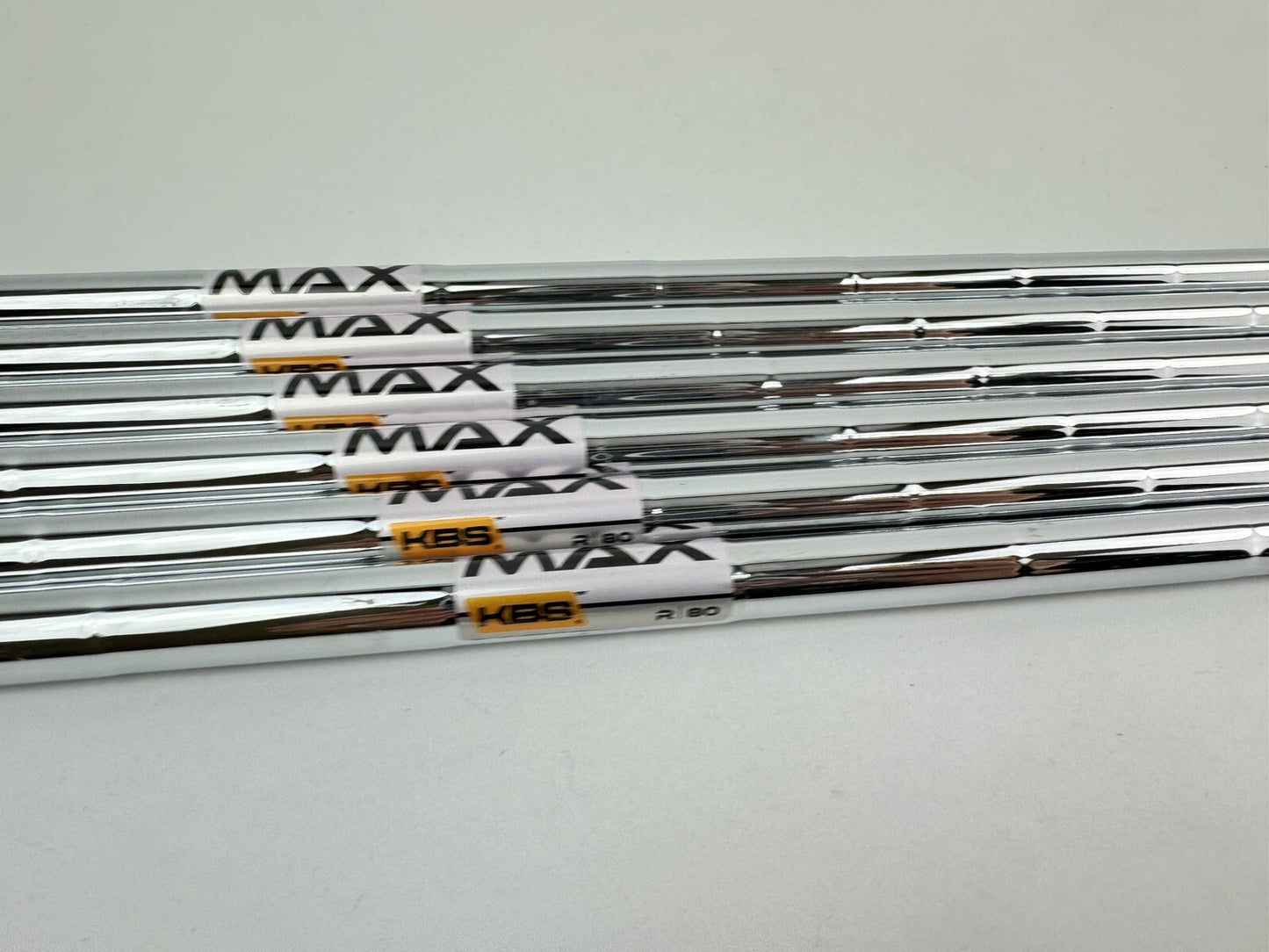 Kbs Max Iron Shaft Set (6) 80 Regular Flex Steel /0.370 Parallel /130023