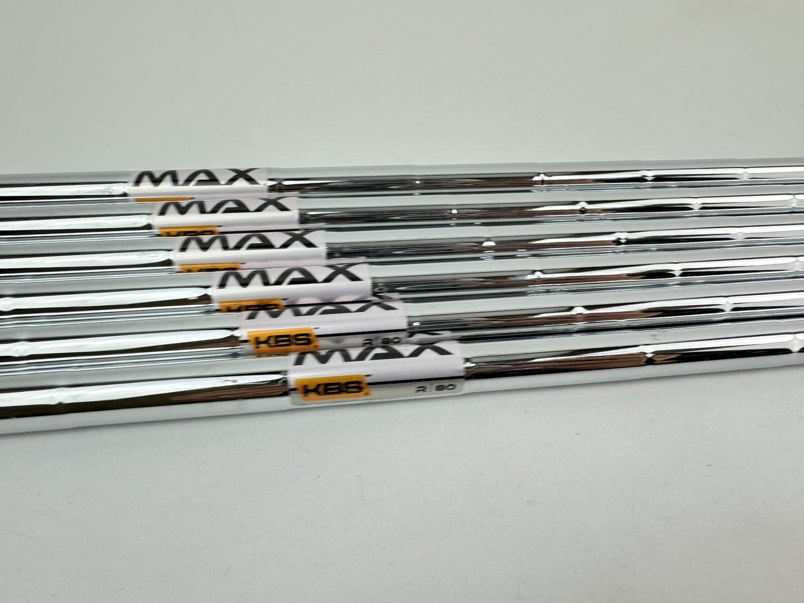 Kbs Max Iron Shaft Set (6) 80 Regular Flex Steel /0.370 Parallel /130023