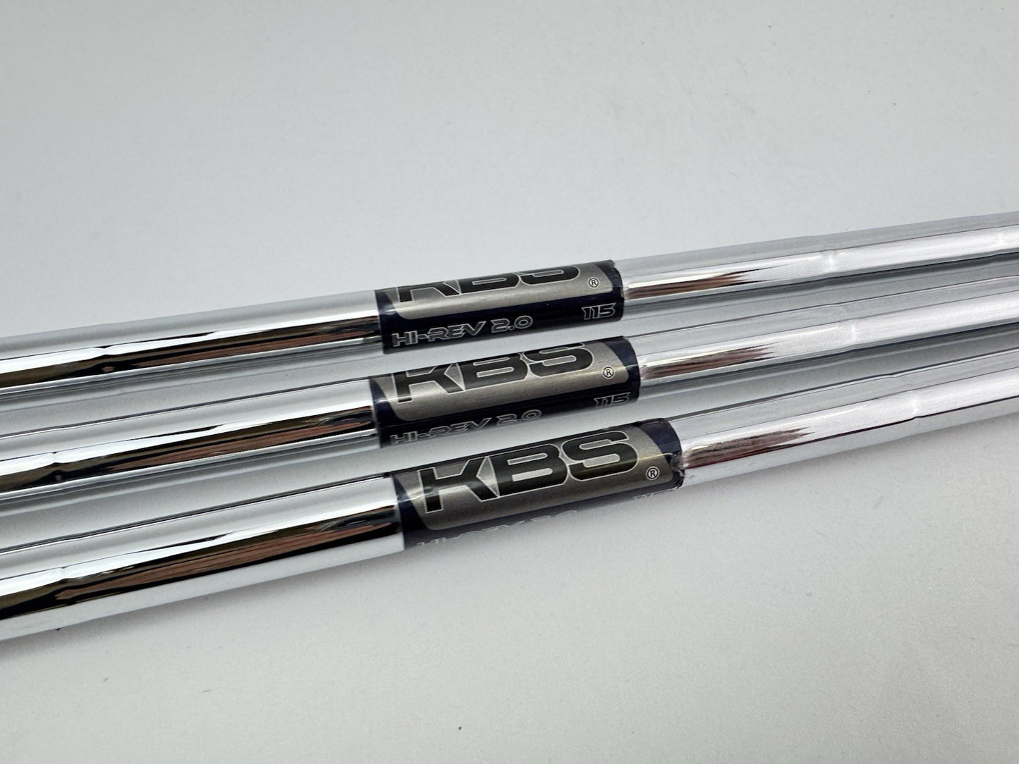 KBS Hi-Rev 2.0 Wedge Shaft Set (3) 115 Wedge Flex Steel /0.355 Tapered /274543