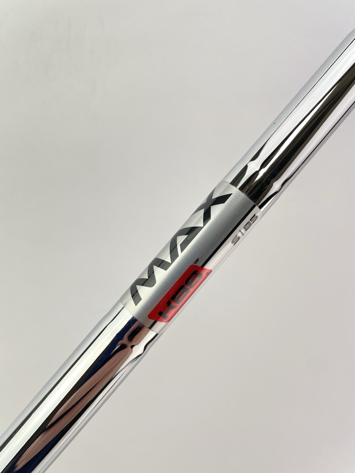 KBS Max 85 Iron Shaft Stiff Flex Steel 35.25 /0.370 Parallel Tip /249314