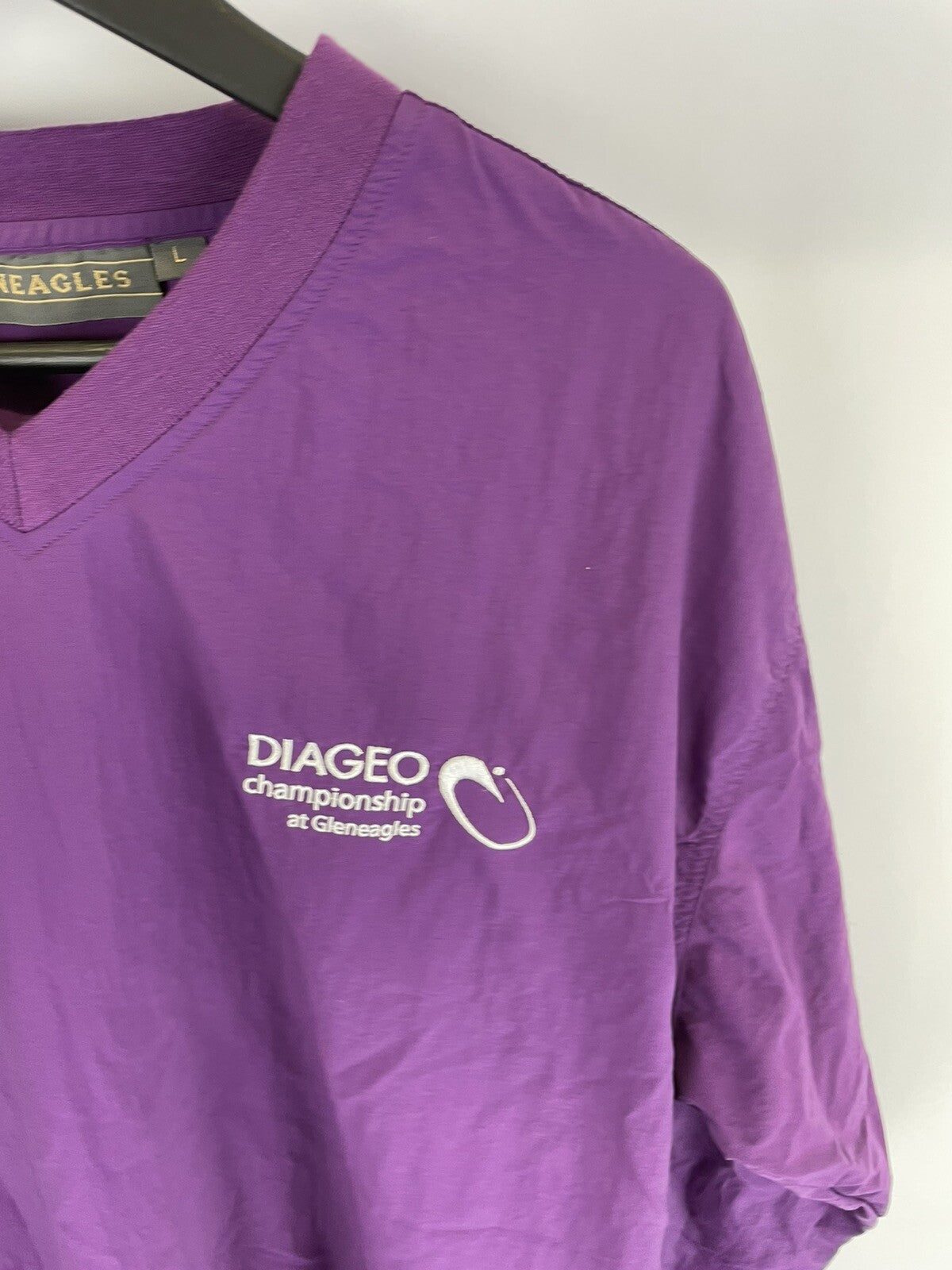 Gleneagles Golf Pullover Jacket The Diageo Championship UK L (50”) /Purple 205174