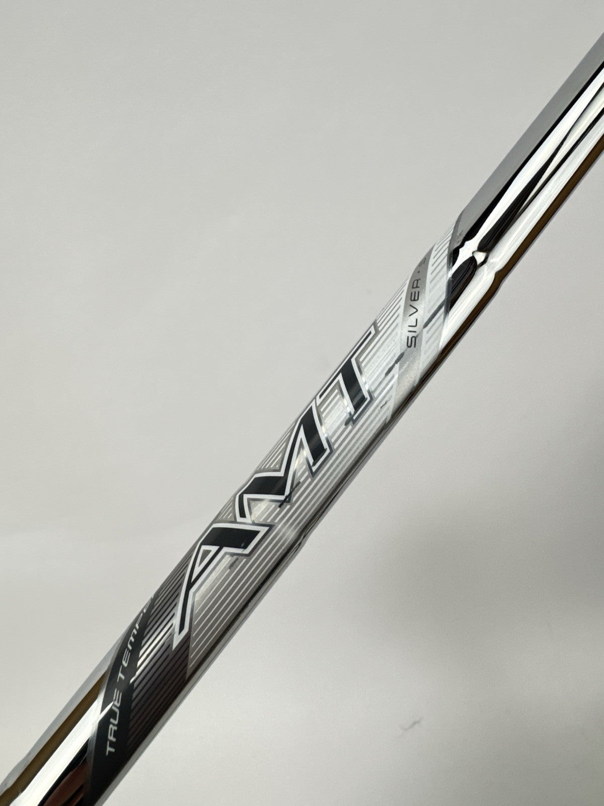 True Temper AMT Silver Iron Shaft Stiff Flex Steel 35.75” /0.355 Tapered /355524