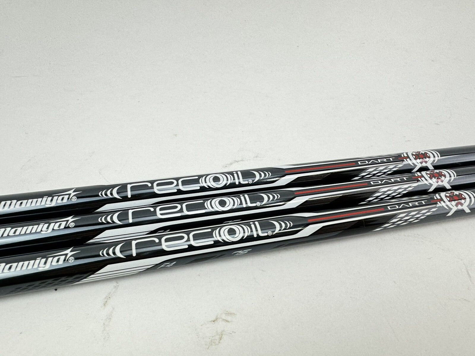 Recoil Dart Wedge Shaft Set (3) 75 F4 Stiff Flex Graphite 0.355 Tapered /329712