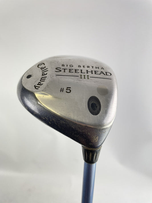 Callaway Ladies 5 Wood Big Bertha Steelhead III Ladies Graphite /New Grip/84040