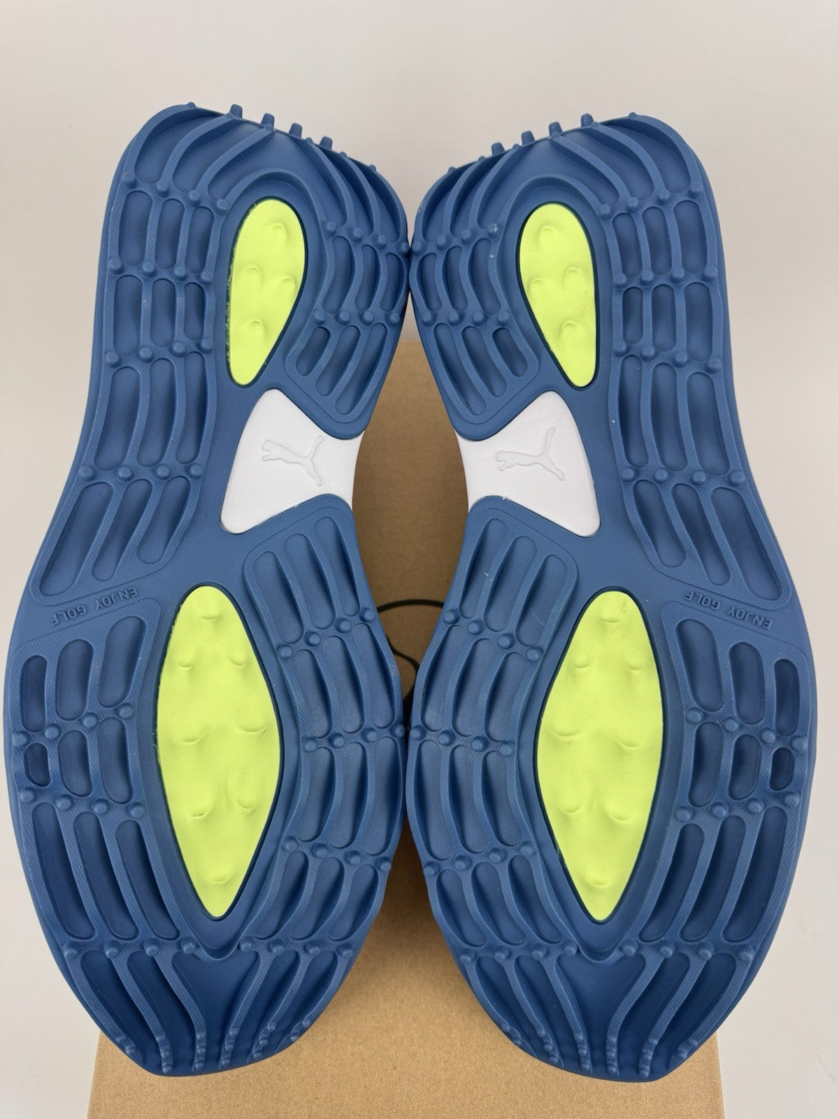 Puma Fusion Crush Sport Women's Trainers Size 6 UK White Blue Breathable/321158