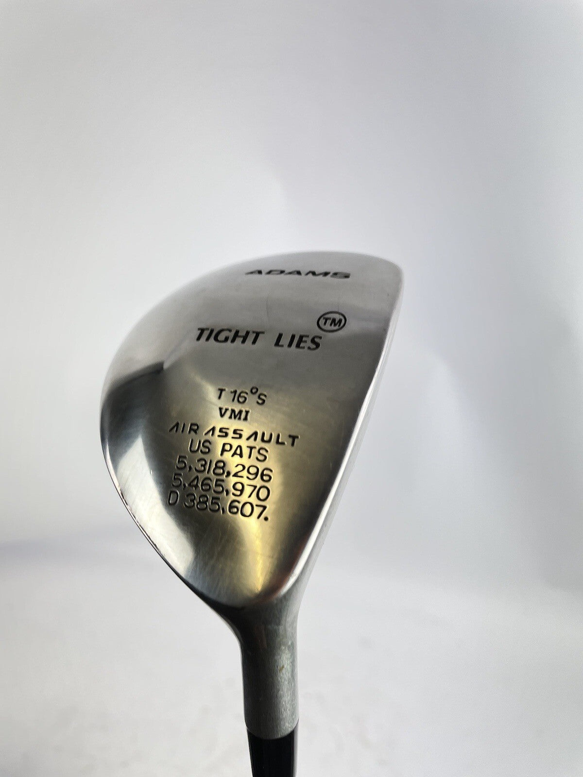 Adams Golf 3 Wood Tight Lies 16* Regular Flex Graphite /Right /New Grip /54613