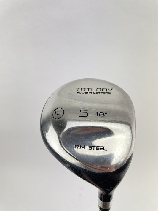 John Letters 5 Wood 18* Trilogy Regular Flex Graphite /Right /New Grip /202630