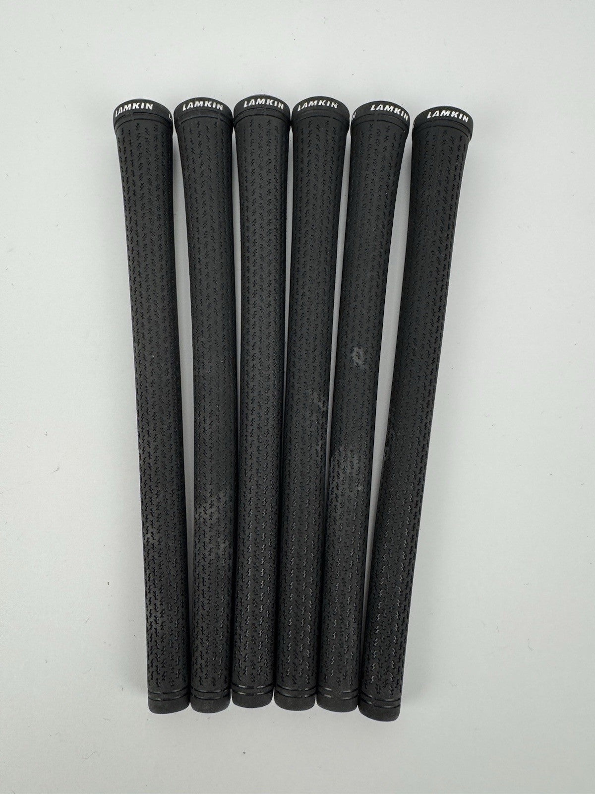 Lamkin Crossline 360 Golf Grips (6) Mens Standard /Black/White /Pulled /313640