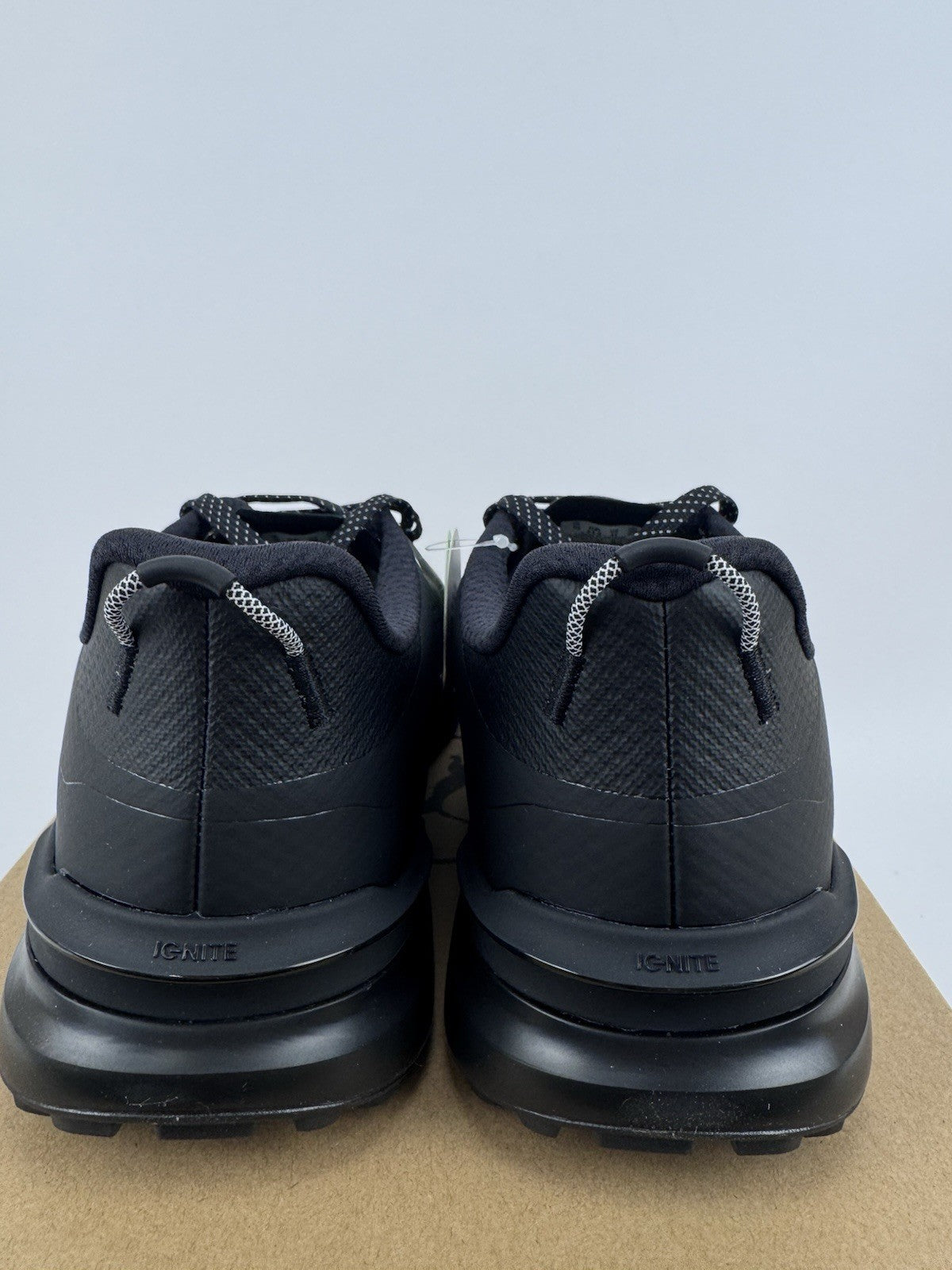 Puma IGNITE Elevate X Golf Shoes Men's Size UK 8 Black Waterproof/323316
