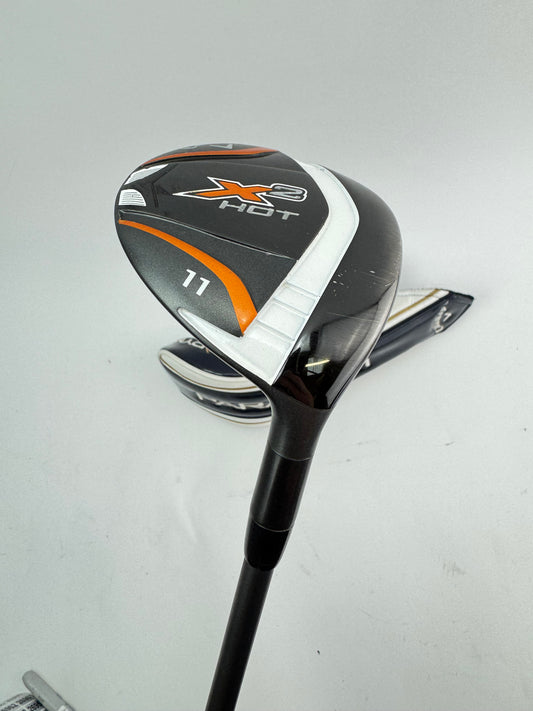 Callaway X2 Hot 11 Wood 25* Aldila Regular Graphite /Paradym Headcover /26934