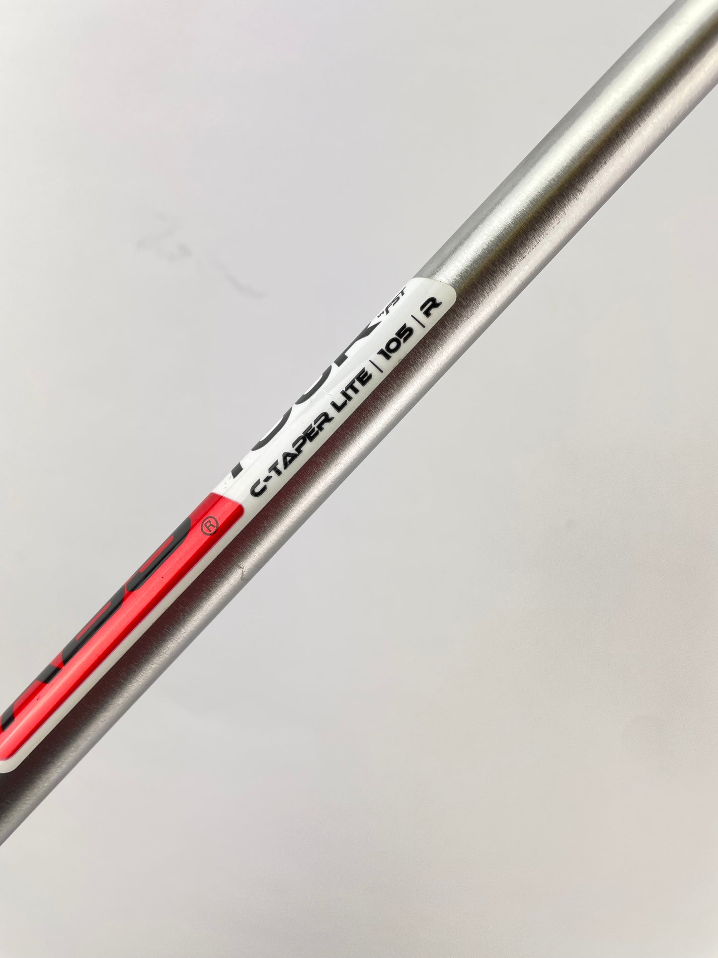 KBS Tour C-Taper Iron Shaft 105 Regular Flex Steel 35.25” /0.355 Tapered /23214