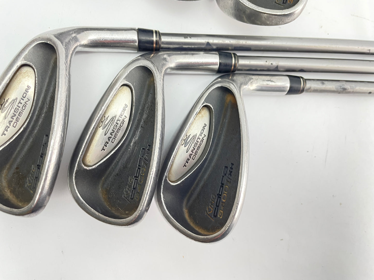 King Cobra Iron Set 3400I/XH 6-SW Regular Flex Graphite /Right /New Grips /27120