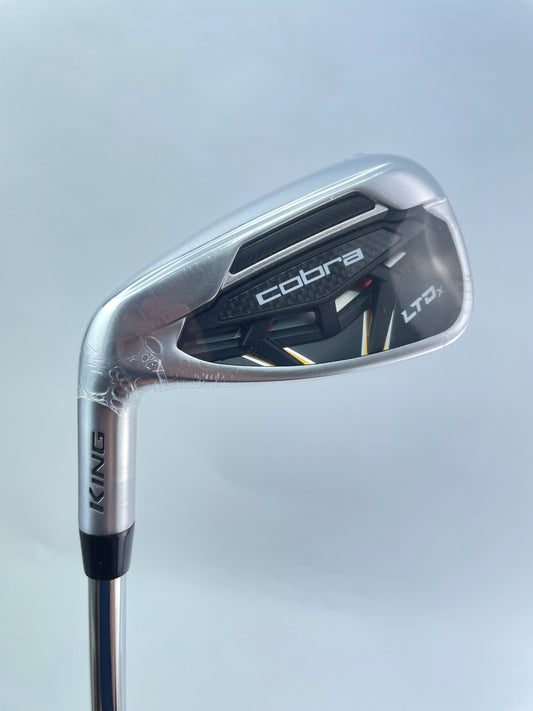 Cobra LTDX 8 Iron Left Handed KBS Tour 90 Regular Flex Steel /New /24869