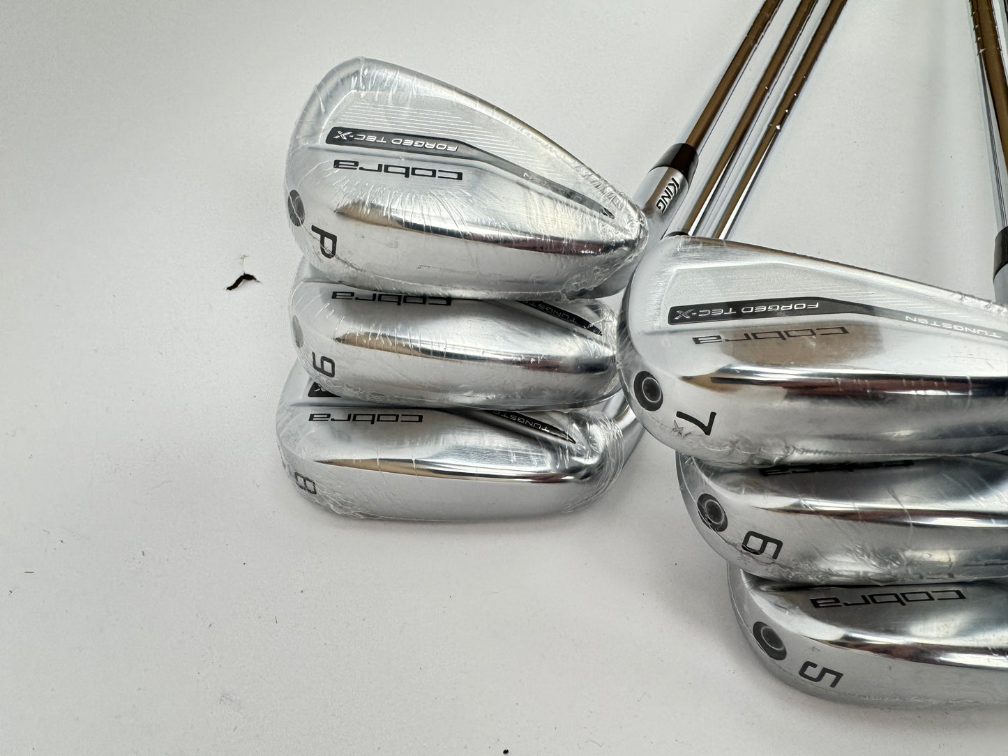 Cobra Forged Tec X Irons 5-PW Left Handed KBS Tour Lite Regular Steel /New/34137