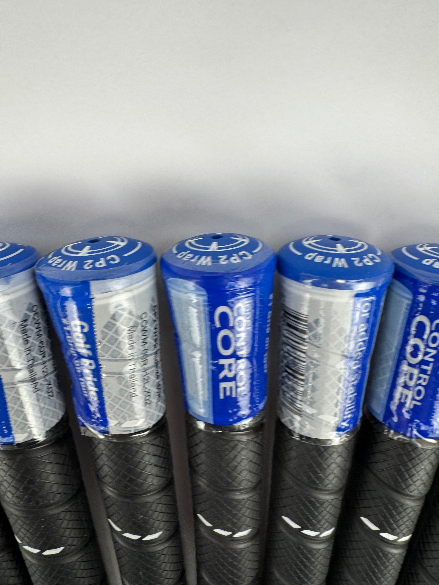 Golf Pride CP2 Wrap Golf Grips (7) Men’s Midsize /Black/Blue /New /32136