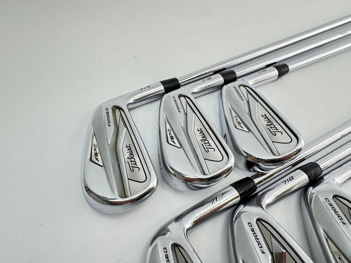 Titleist AP2 718 Irons 5-PW AMT Tour White S300 Stiff Steel /Right Handed /27163