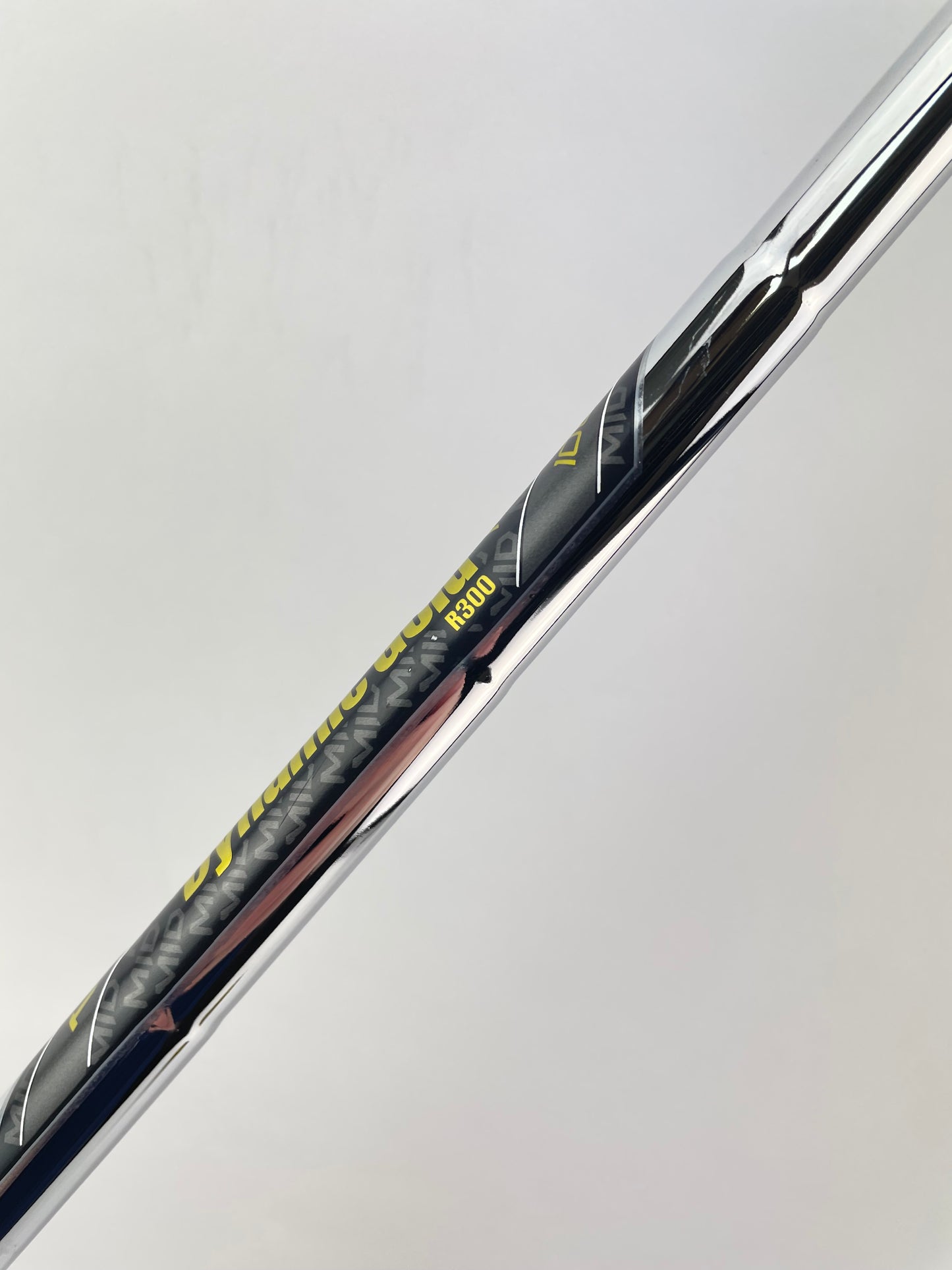 Dynamic Gold Mid 100 Iron Shaft R300 Regular Flex Steel 35.75" /0.355 /23800