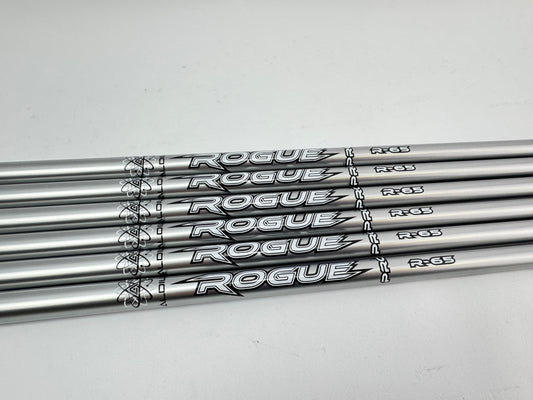 Aldila Rogue Pro Iron Shaft Set (6) Regular Flex Graphite 40.25” /0.370 /New