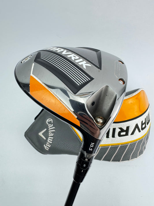 Callaway Mavrik Driver 10.5* Kai Li Red 50 Regular Graphite /Headcover /30938