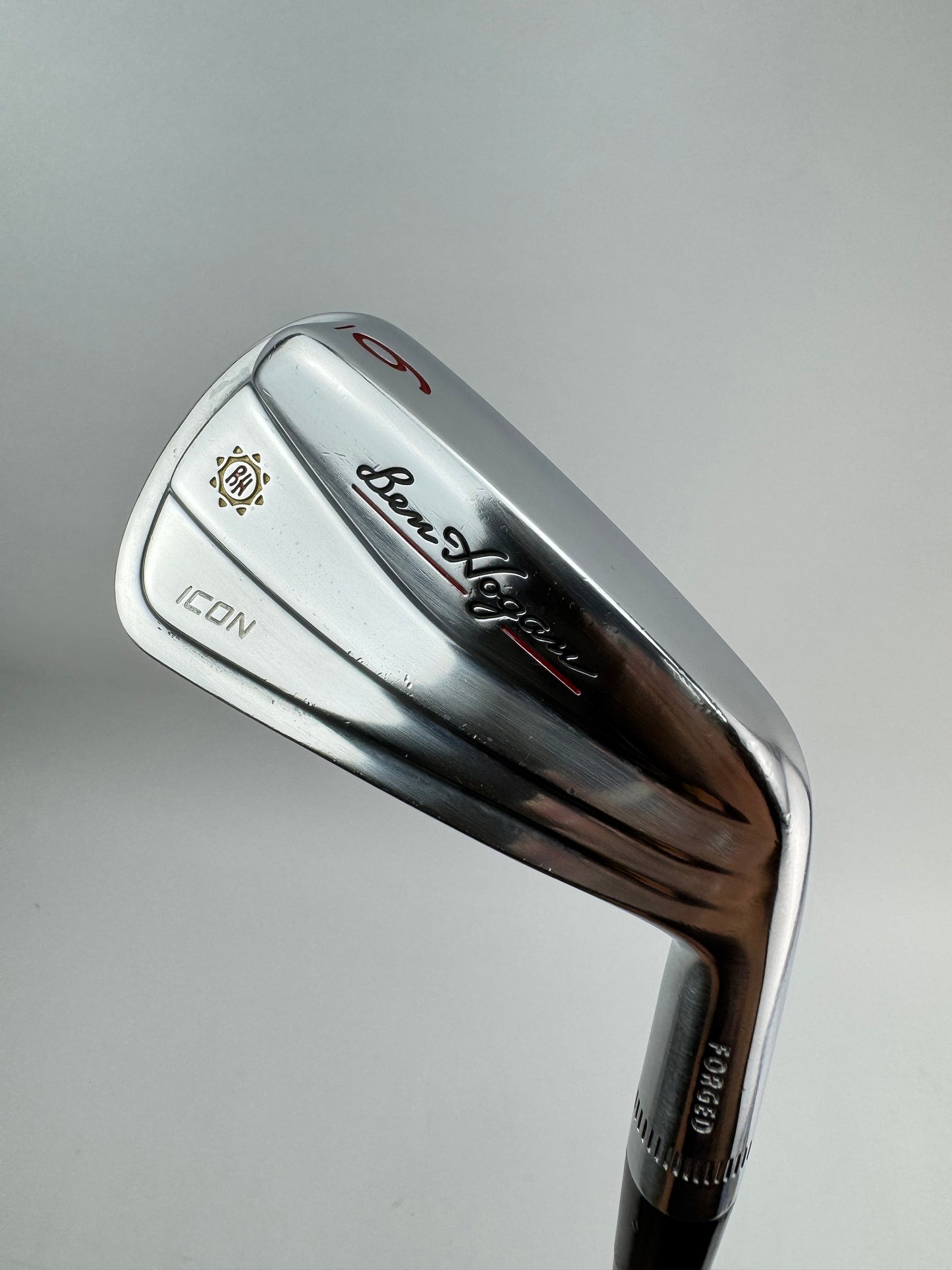 Ben Hogan Icon 6 Iron Forged KBS Tour 90 Stiff Flex Steel /Right Handed /25166