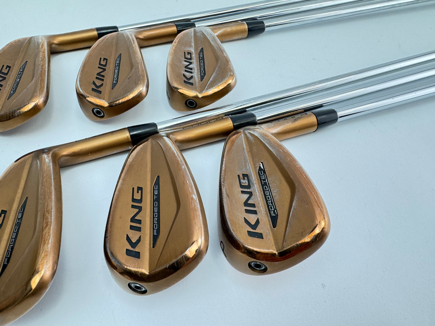 Cobra Forged Tec Copper Irons 5-PW Elevate MPH 95 Regular Steel +1/2” /28864