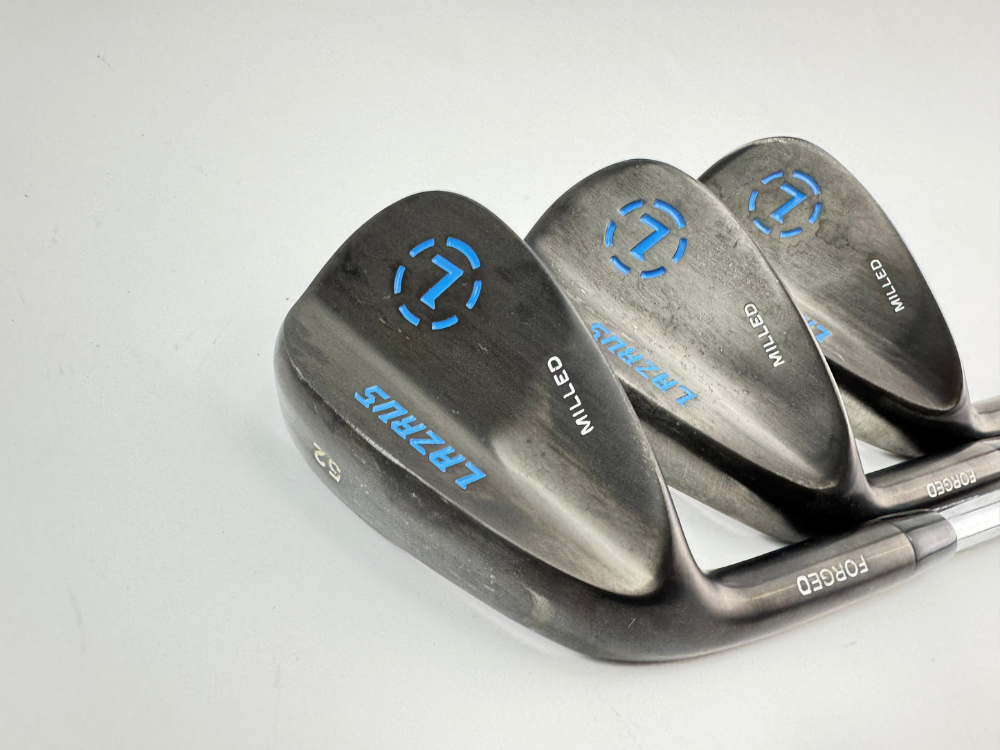 Lazarus Golf Wedge Set 52,56+60 Milled Left Handed /Regular Steel /26780