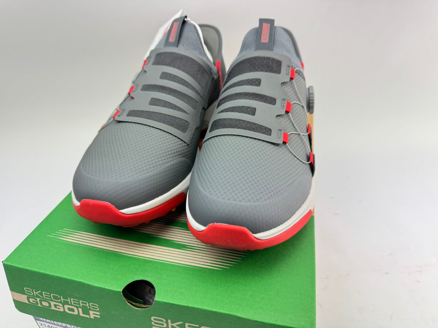 Skechers Go Golf Elite Vortex Slip In Golf Shoes Waterproof Twist Fit/8.5 /24133