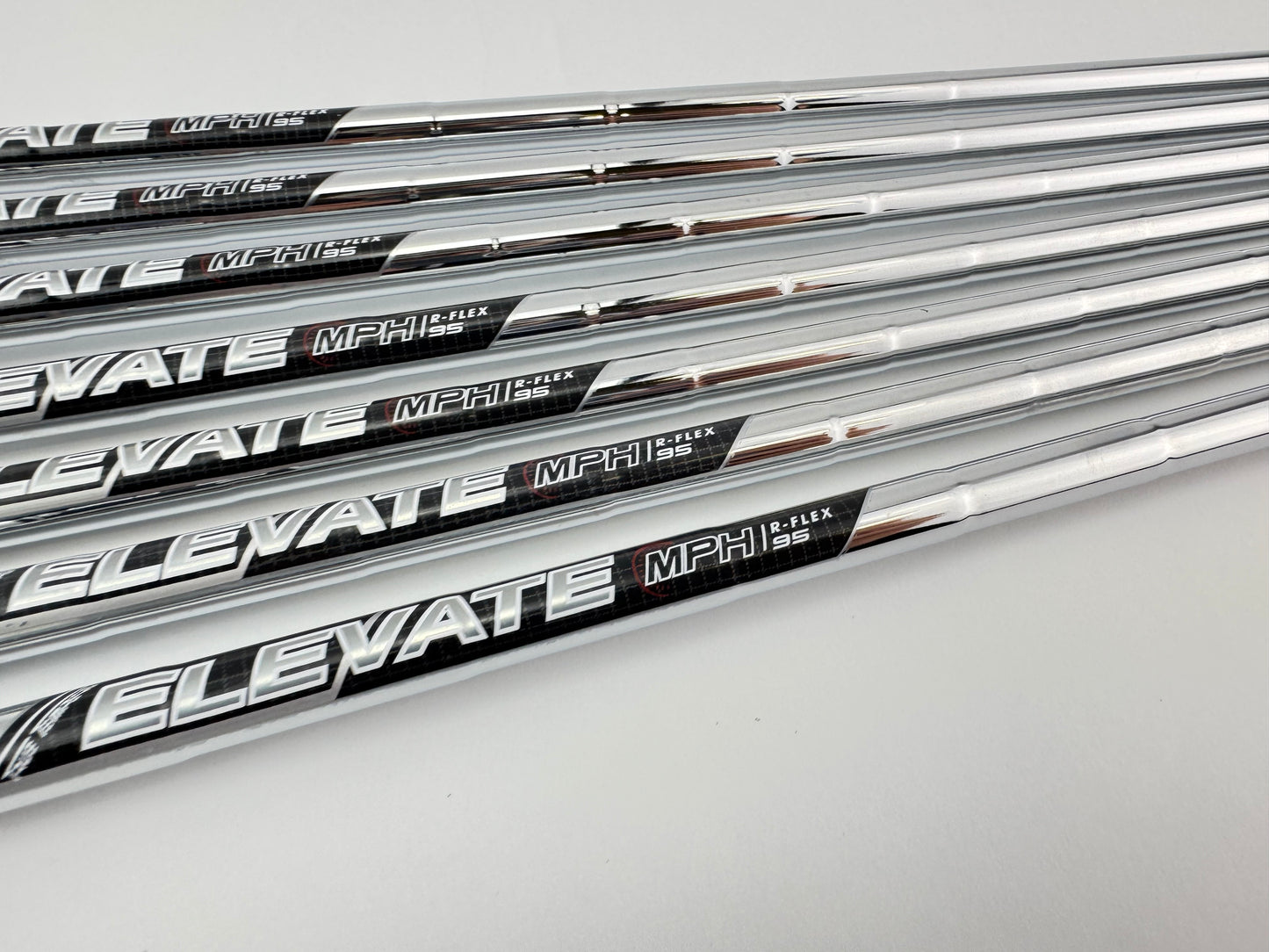 Elevate MPH Iron Shaft Set 4-PW (7) 95 Regular Flex Steel 0.370 Parallel /27916