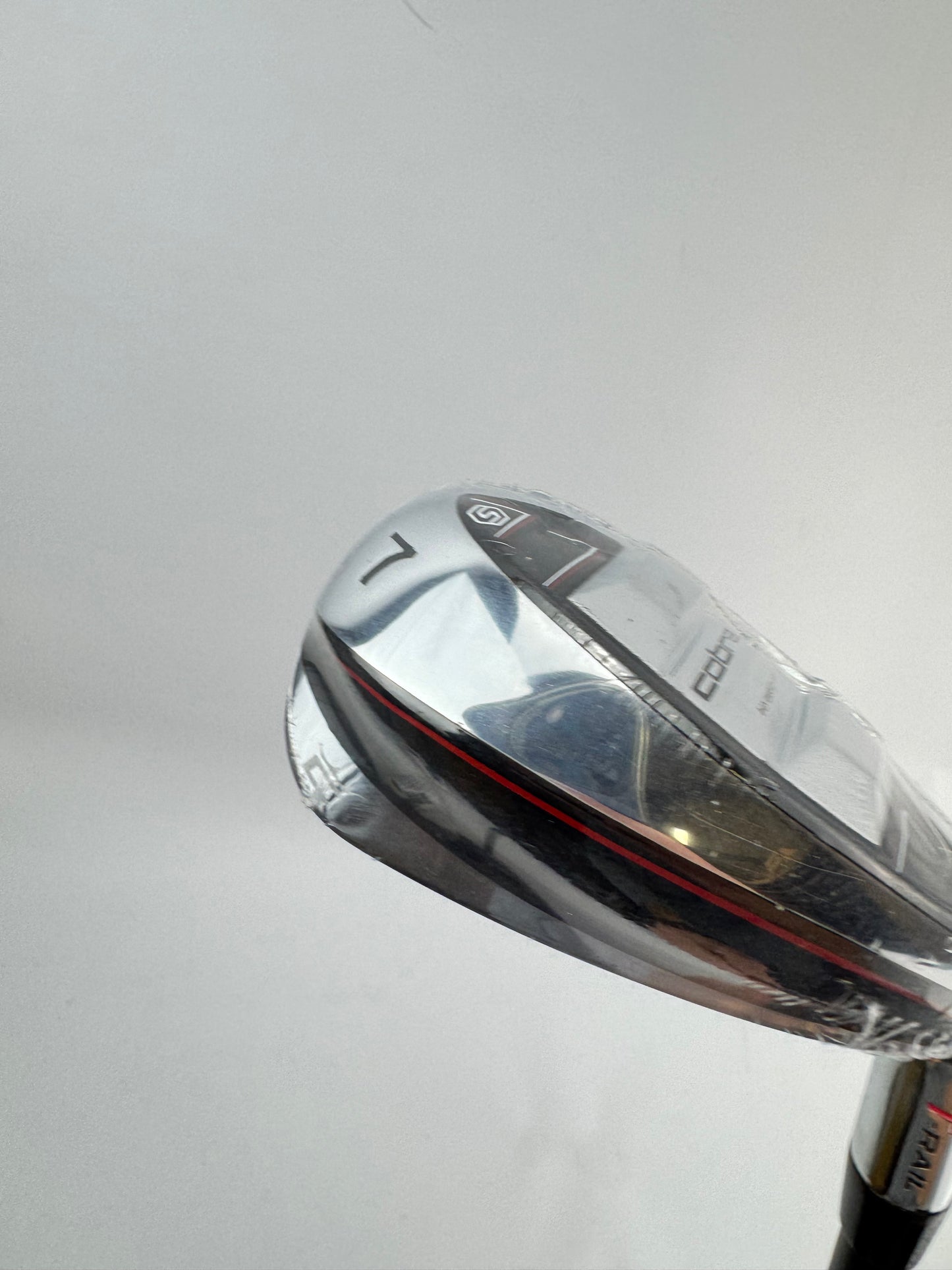 Cobra T Rail 7 Iron Combo Hybrid KBS PGI 75 Regular Graphite /Right /New /30216