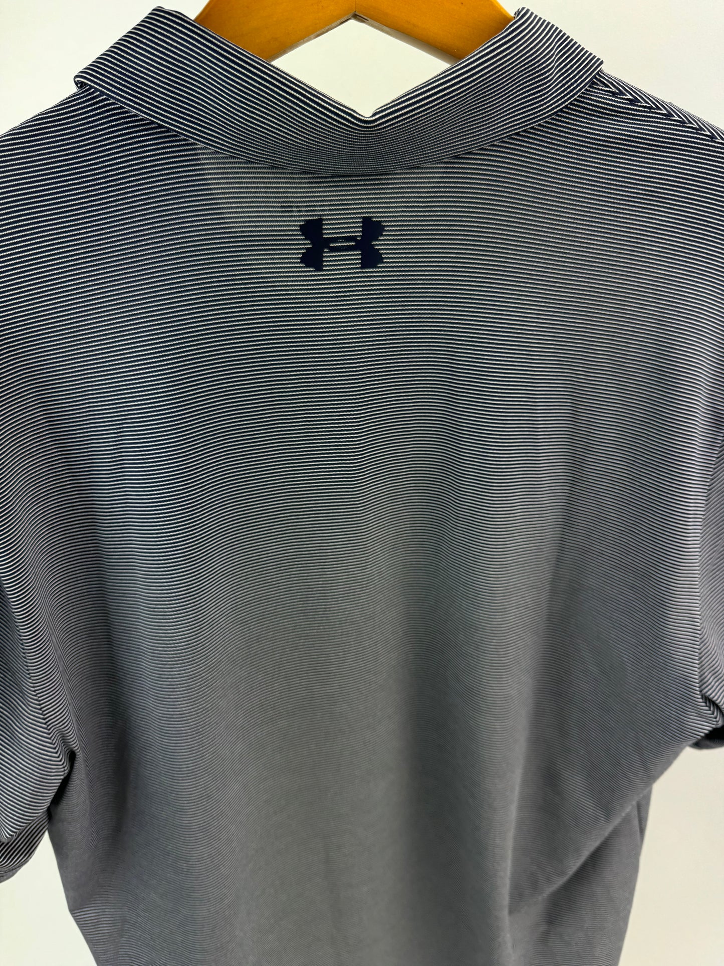 Under Armour Playoff 3.0 Stripe Men’s Polo Shirt Printed /UK M /Loose Fit /19977
