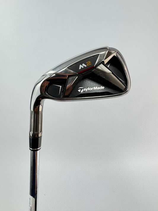 Taylormade M2 5 Iron Left Handed Regular Flex Steel +1/2” /Lamkin /25861