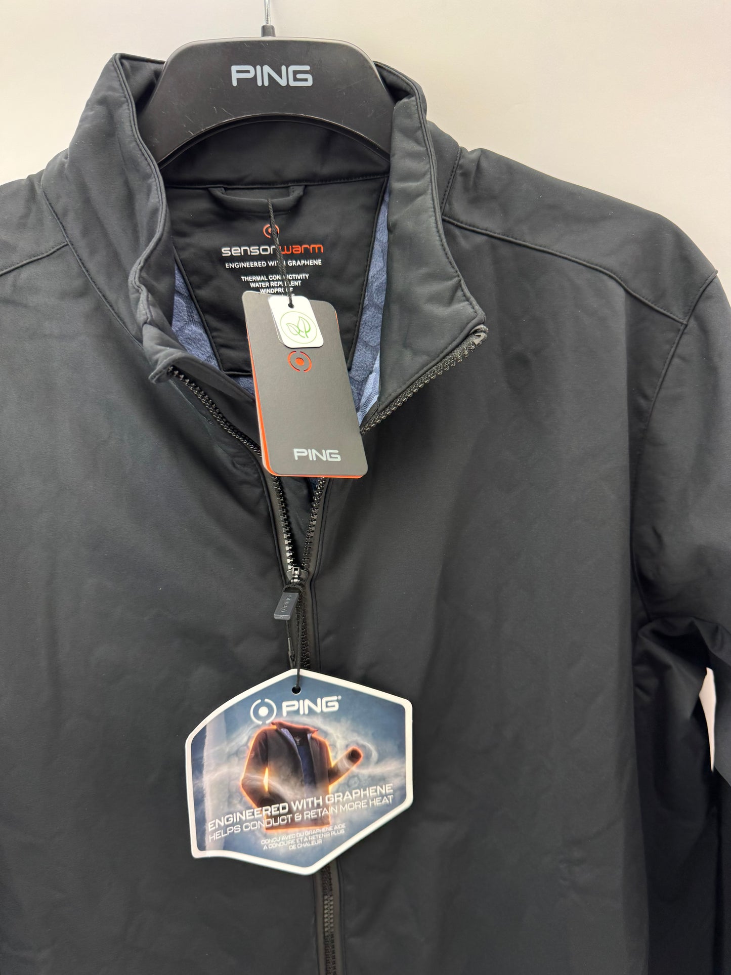 Ping Levan Graphene Jacket Sensorwarm Water Resistant UK XL /New /25149