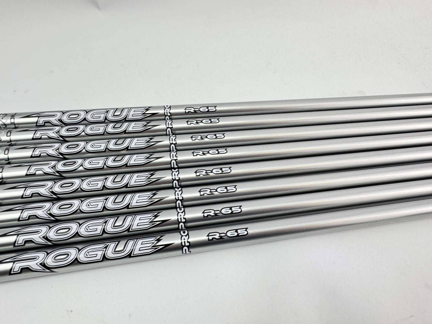 Aldila Rogue Pro Iron Shaft Set (8) Regular Flex Graphite 40.25” /0.370 /New