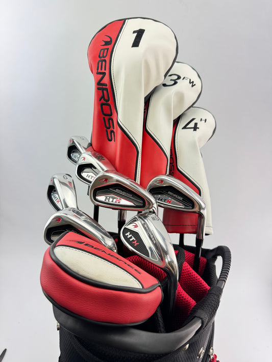Benross HTX Package Set 11 Clubs Regular Flex Graphite /Right /Cart Bag /24425