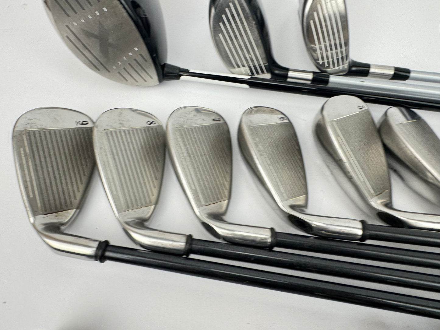 Callaway Golf Package Set 13 Clubs Regular Graphite /New Grips/Stand Bag /33129