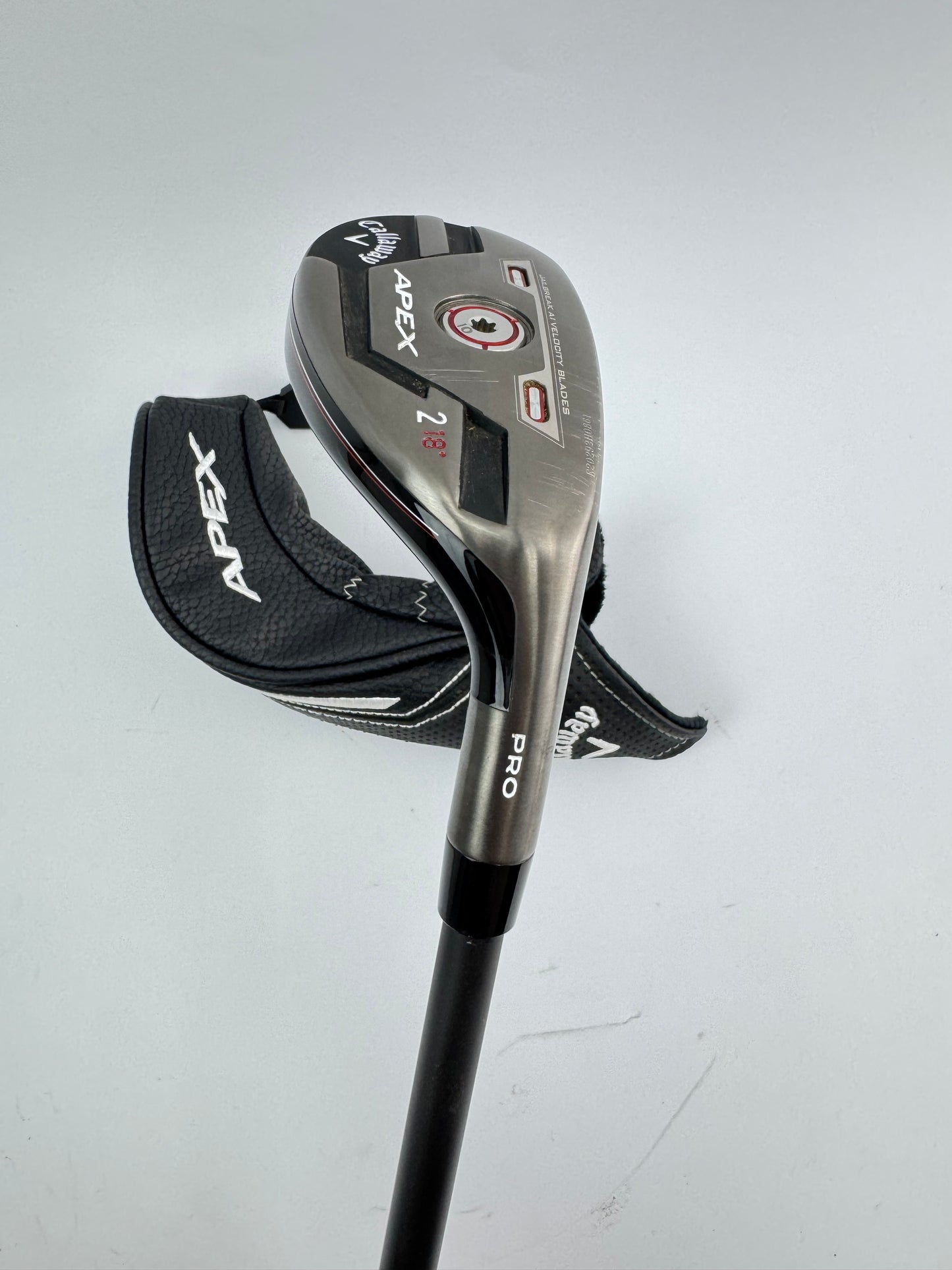 Callaway Apex Pro 2 Hybrid 18* MMT 80 Stiff Flex Graphite /Headcover /24398
