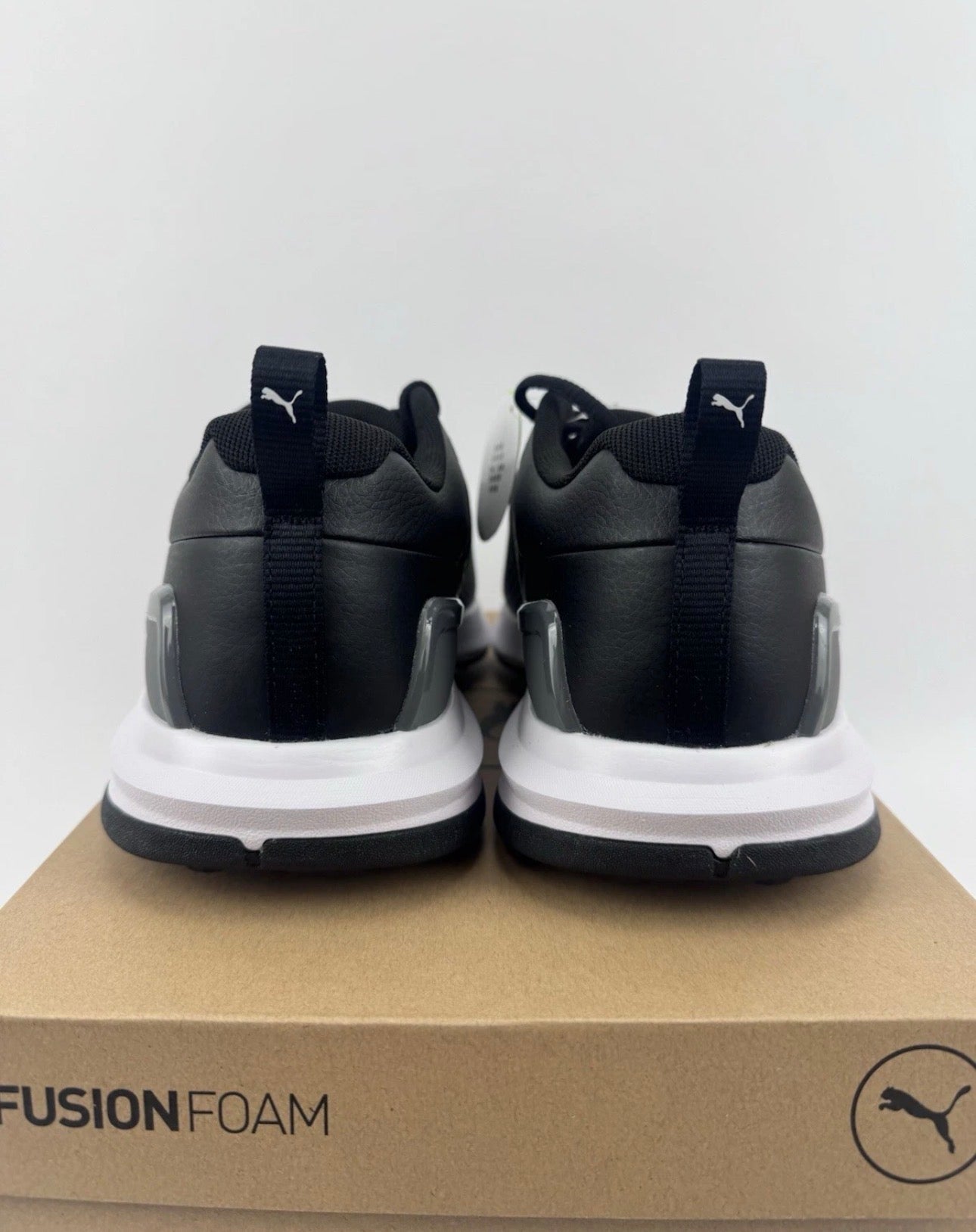 Puma Fusion Plus Spiked Men’s Golf Shoes Black Waterproof