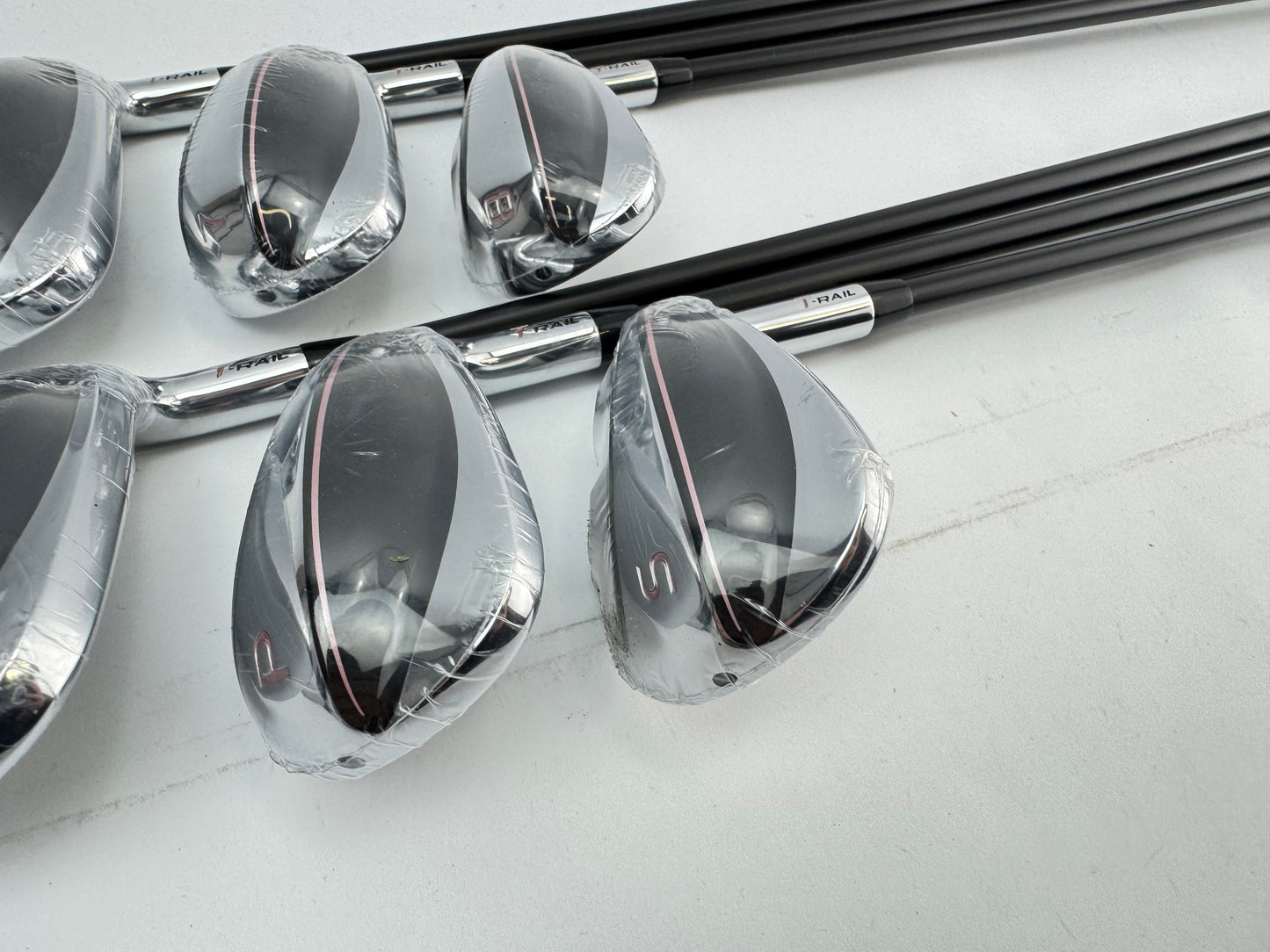 Cobra T Rail Ladies Irons 6-SW KBS PGI 55 Ladies Graphite /Right /New /30237