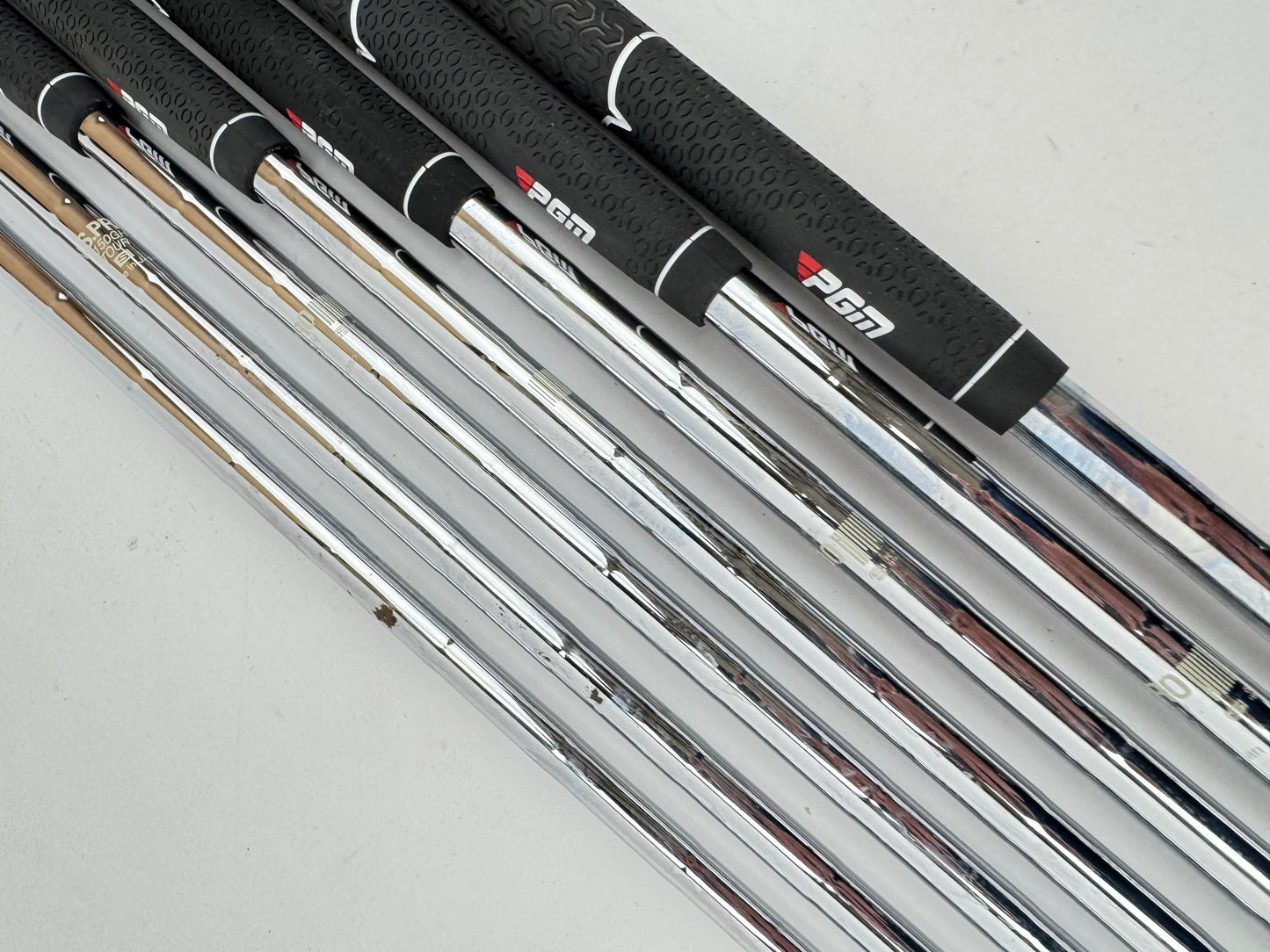 Miura MC-102/CB-202 Irons 4-PW Forged Nippon 1050GH Stiff Steel /New Grips/33953
