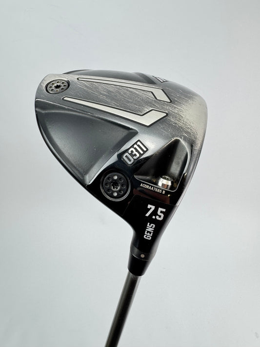 PXG 0311 Driver Gen5 7.5* UST Helium F4 Stiff Graphite /New Shaft + Grip /30678