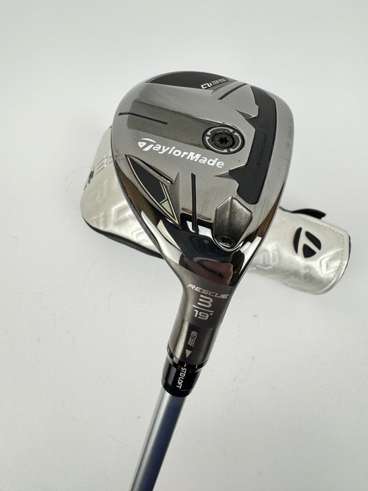 Taylormade Qi35 3 Hybrid 19* Aldila Rogue Regular Graphite /Headcover/33020