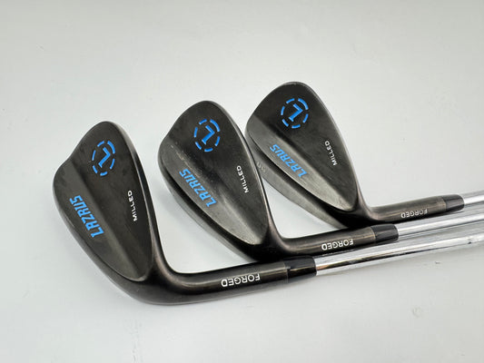 Lazarus Golf Wedge Set 52,56+60 Milled Left Handed /Regular Steel /26780