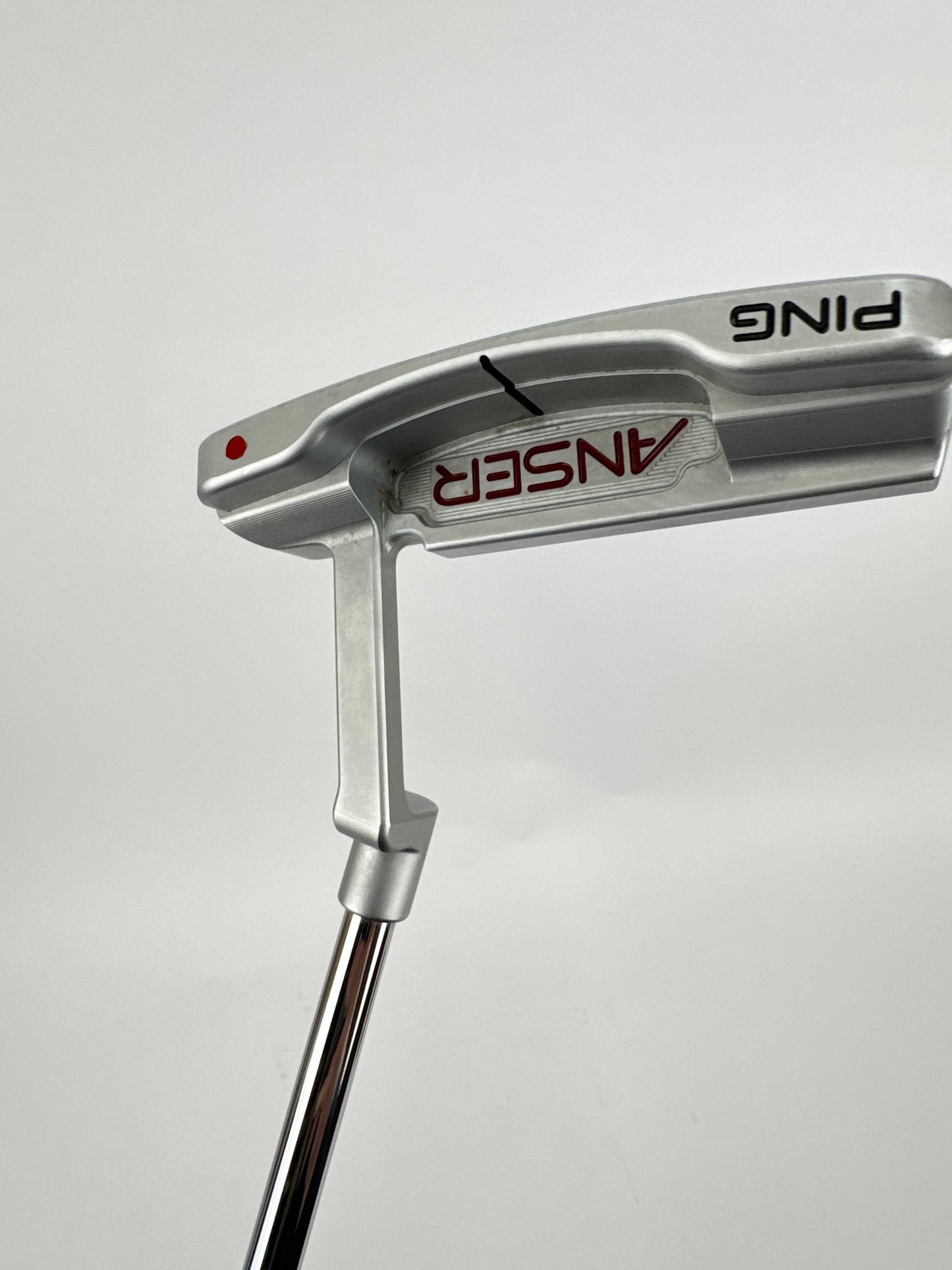 Ping Anser 1 Milled Putter Left Handed Red Dot /Steel /Slight Arc /32130